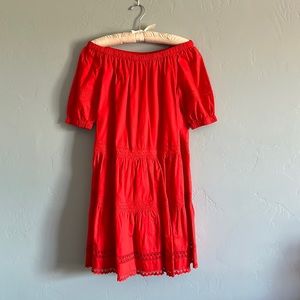Kate Spade off/on the shoulder fun dress